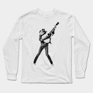 Dwight Yoakam Playing Guitasr Long Sleeve T-Shirt